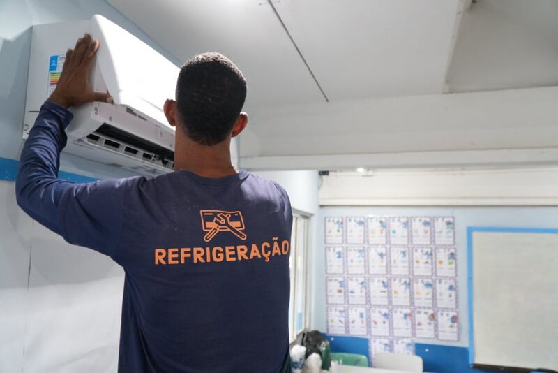 São Gonçalo avança na climatização das unidades escolares