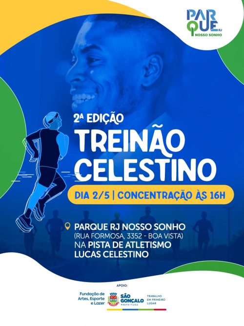 Treinão de corrida vai homenagear atleta gonçalense no Parque RJ Nosso Sonho