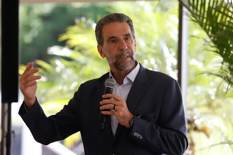 Foz do Iguaçu (PR), 13/04/2026 - Enio Verri, diretor-geral brasileiro da Itaipu Binacional, nas instalações da Itaipu. Foto: Tânia Rêgo/Agência Brasil