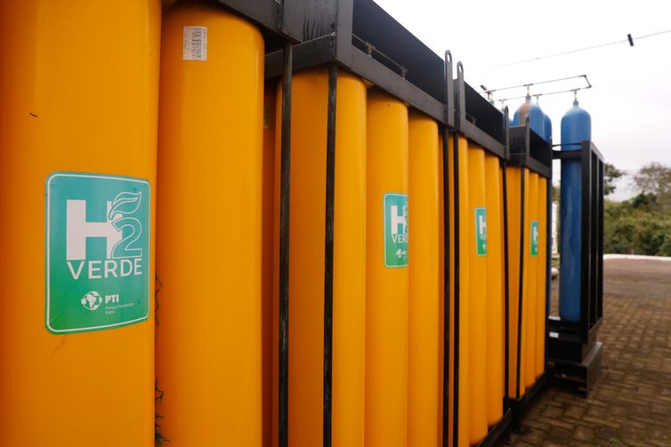 Foz do Iguaçu (PR), 17/07/2025 - Centro de Tecnologias de Hidrogênio, no laboratório de hidrogênio verde do Itaipu Parquetec. Foto: Tânia Rêgo/Agência Brasil