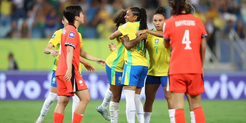 Brasil deslancha com Kerolin e goleia Coreia do Sul pelo Fifa Series
