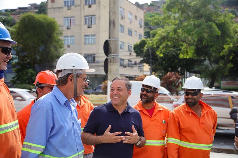 Obra de modernização da Alameda São Boaventura começa no Fonseca – Prefeitura Municipal de Niterói