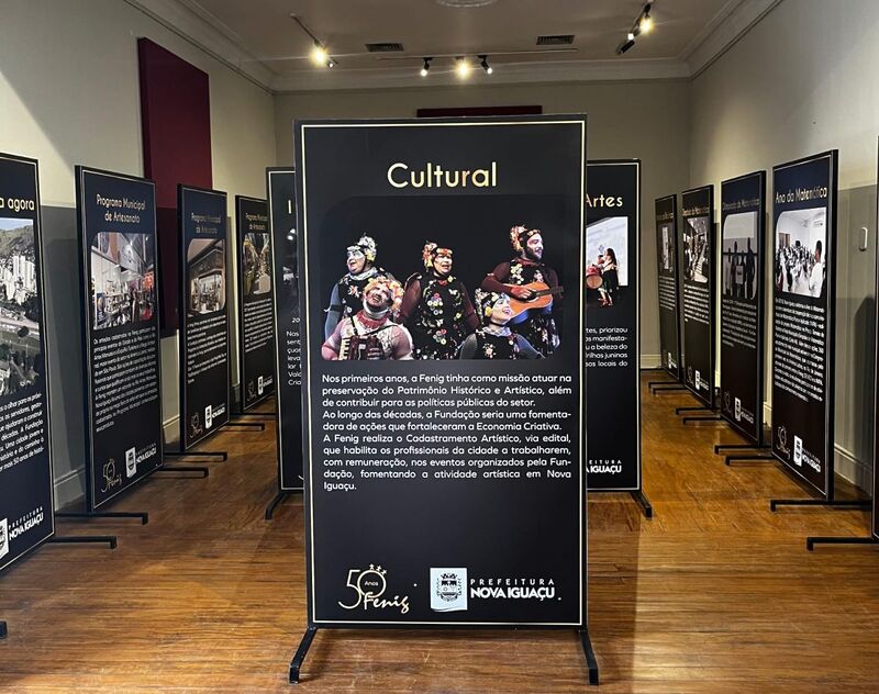 Exposição comemora os 50 anos da FENIG em Nova Iguaçu