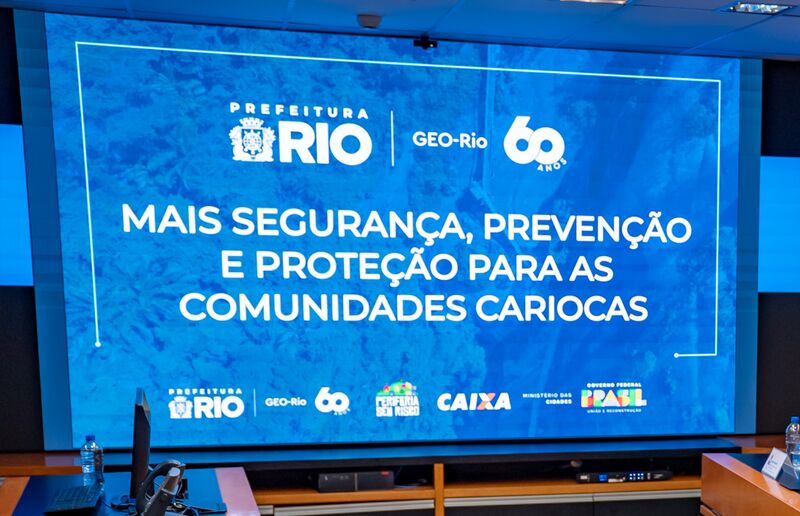 Prefeitura apresenta PAC das Encostas e investimentos contra deslizamentos - Prefeitura da Cidade do Rio de Janeiro