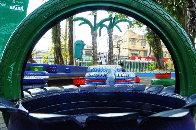 Prefeitura dá início à Semana Internacional da Reciclagem na praça do Zé Garoto
