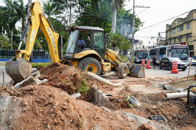 Prefeitura de São Gonçalo realiza nova obra para melhorar o tráfego no Centro