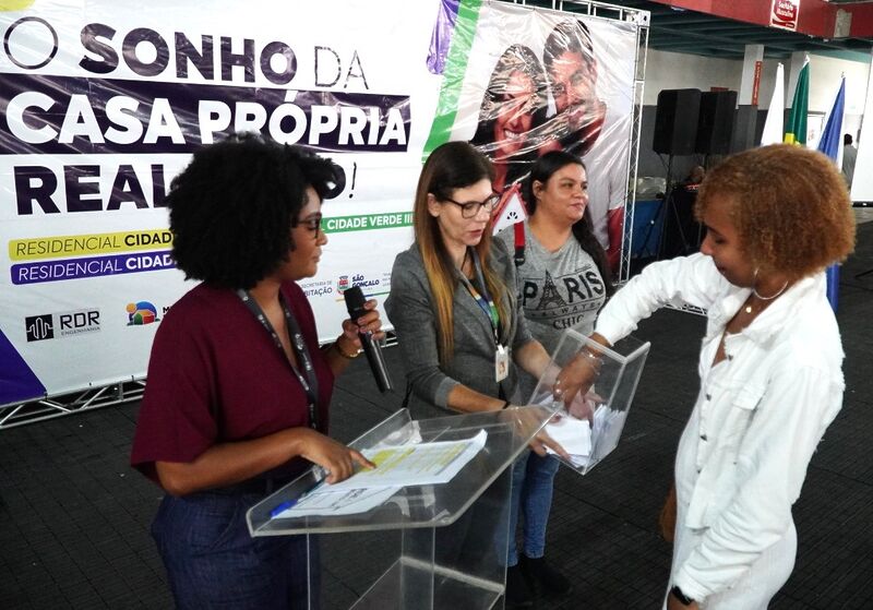 São Gonçalo sorteia unidades do Cidade Verde I para beneficiários contemplados no Minha Casa Minha Vida