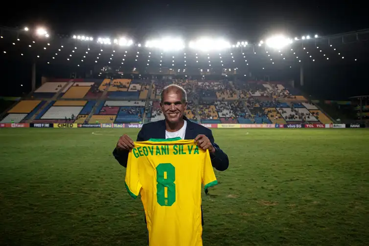 Geovani Silva - meia- seleção brasileira