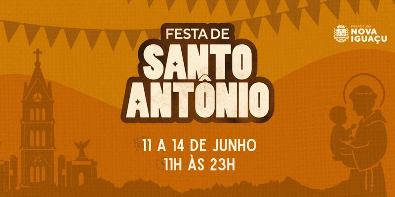 Festa de Santo Antônio reúne fé, cultura popular e futebol em Nova Iguaçu