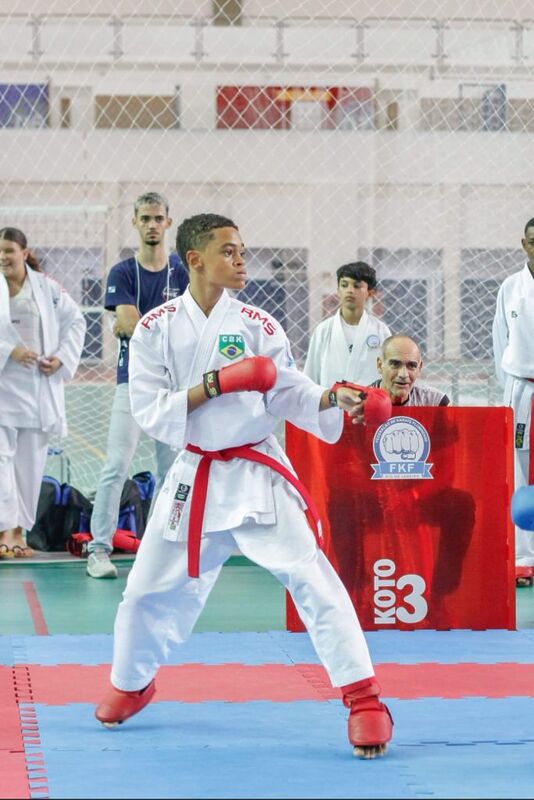 Gonçalense vai representar seleção brasileira sub-12 em sul-americano de Karatê