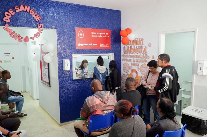Hemonúcleo recebe doação de sangue de servidores de São Gonçalo