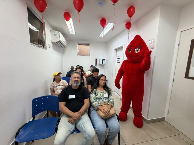 Hospital Geral de Nova Iguaçu reforça campanha de doação de sangue no Junho Vermelho