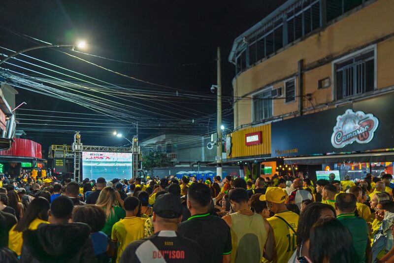 Nilópolis Fan Fest: polo gastronômico continua a ser ponto de encontro da torcida pelo Hexa