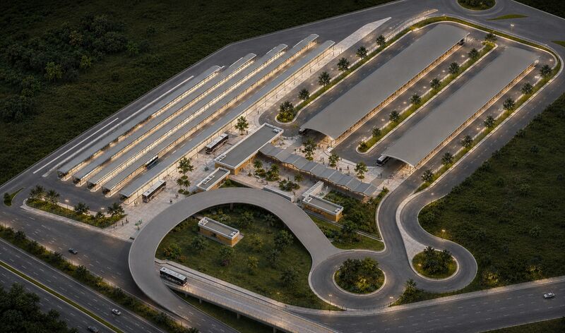 Prefeitura lança pedra fundamental do Terminal Missões, que vai ampliar para mais três cidades o BRT Metropolitano – Prefeitura da Cidade do Rio de Janeiro