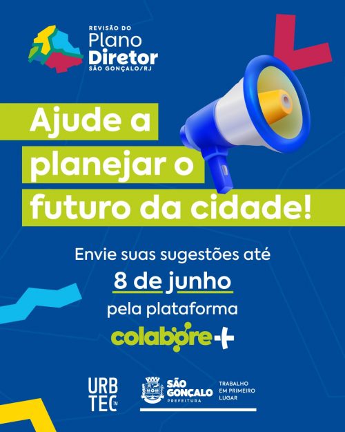 São Gonçalo disponibiliza canal digital para contribuições à revisão do Plano Diretor