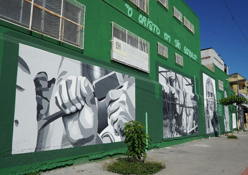São Gonçalo finaliza dois painéis do Cidade Ilustrada, homenageando personagens e episódios históricos