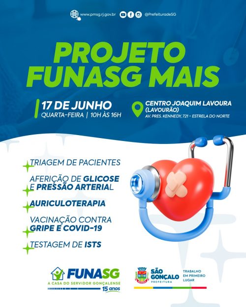 Servidores do Lavourão recebem projeto Funasg Mais na próxima quarta (17)