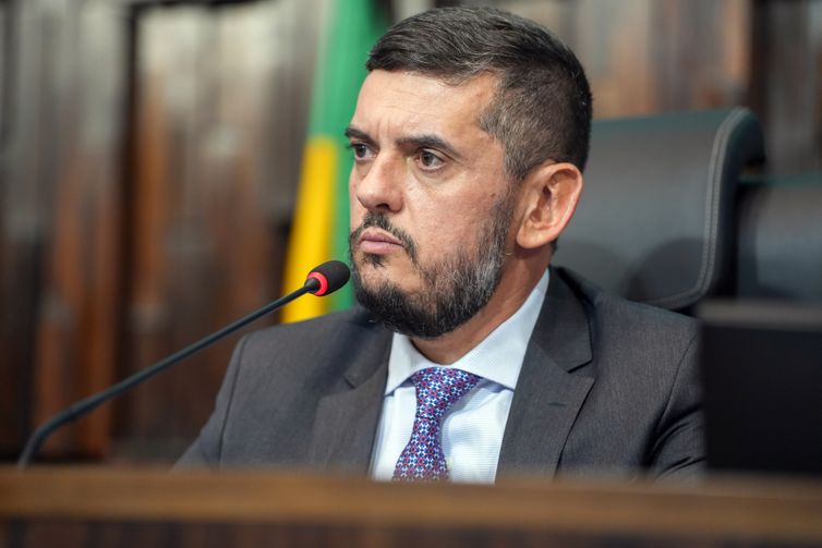 Thiago Lontra/ALERJ Rio de Janeiro (RJ), 03/12/2025 - Presidente da Alerj, deputado estadual Rodrigo Bacellar. Foto: Thiago Lontra/ALERJ