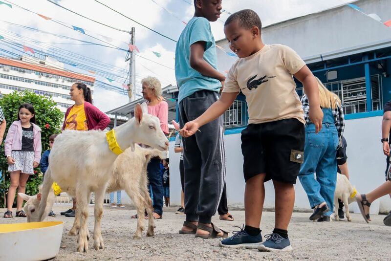 Centro de Referência do Autista faz ação com terapia assistida por animais