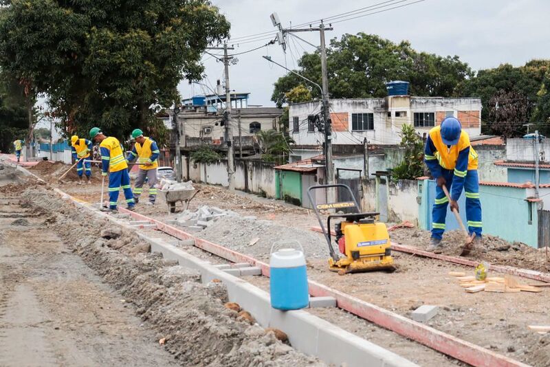 Ciclovia do MUVI começa a tomar forma no Jardim Catarina