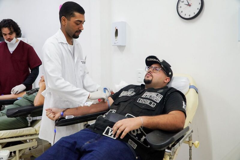 Insanos Moto Clube promove ação de doação de sangue no Hemonúcleo de São Gonçalo
