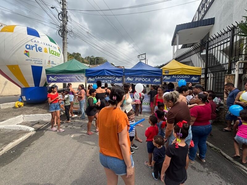 Praça do Galo Branco recebe Caravana de Arte e Lazer neste domingo