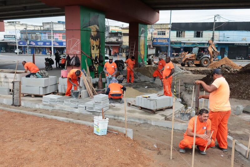 Prefeitura de São Gonçalo realiza reordenamento urbano nas proximidades do Jardim Catarina