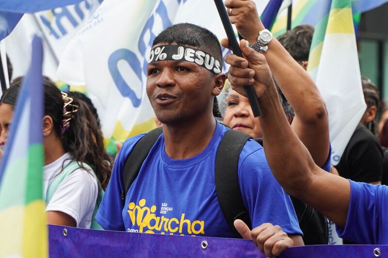 São Gonçalo exalta a paz com a Marcha para Jesus