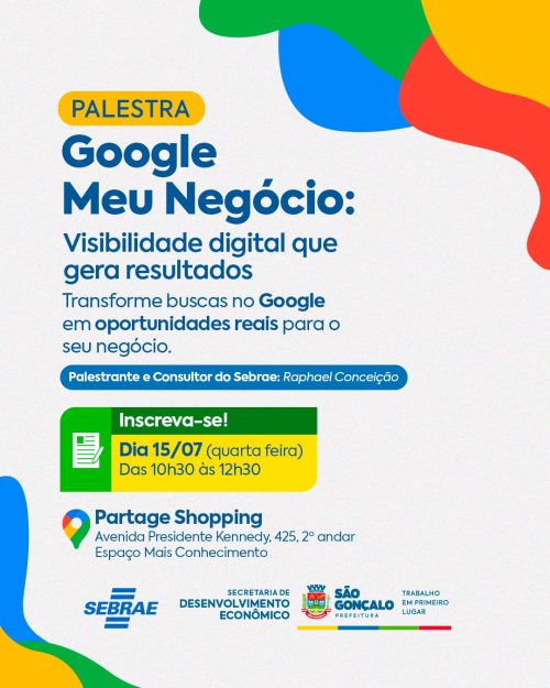 São Gonçalo inscreve para palestra gratuita com foco no empreendedorismo digital