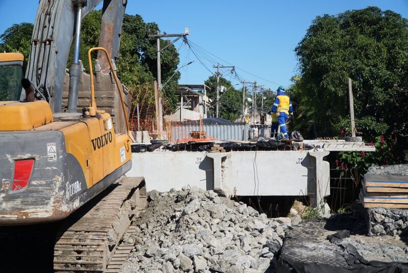 Trecho 6 do MUVI, em Guaxindiba, está com obras a todo vapor