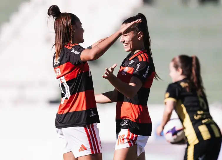 Time feminino do Flamengo derrota Peñarol no Ladies Cup 2026