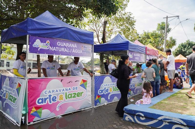 Caravana garante manhã de diversão no Patronato