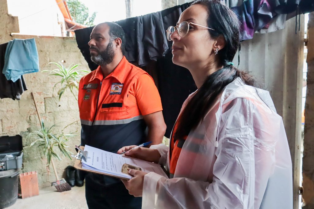 Defesa Civil realiza ações preventivas com o ‘Defesa Civil nos bairros’