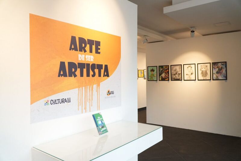 Exposição ‘A Arte de Ser Artista’ reúne trabalhos de 100 alunos na Casa das Artes