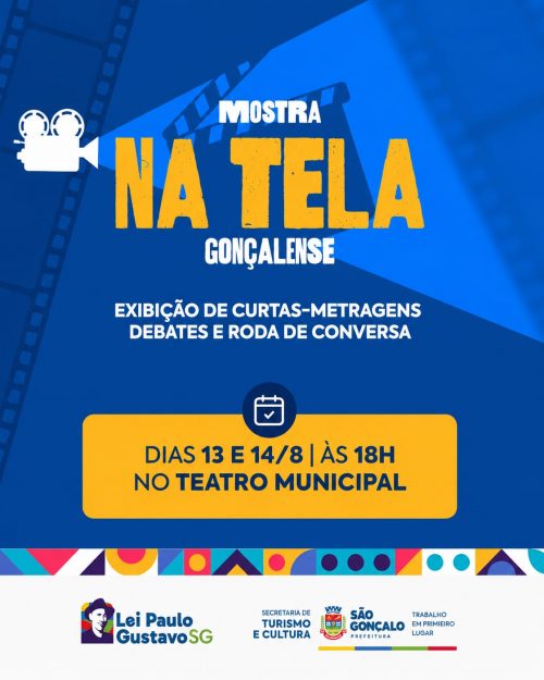 Mostra Na Tela Gonçalense reúne produções audiovisuais de São Gonçalo nesta semana