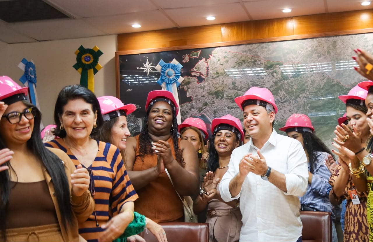 Projeto “Mulheres construtoras” oferece 200 vagas em cursos profissionalizantes nas áreas de alvenaria, pintura e eletricidade