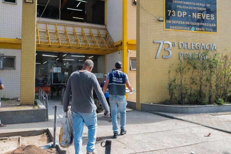 Posturas de São Gonçalo interdita mais um ferro-velho em operação para conter irregularidades