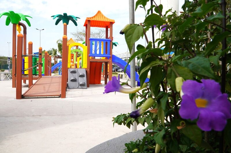 Prefeitura instala brinquedos inclusivos no Parque RJ Nosso Sonho