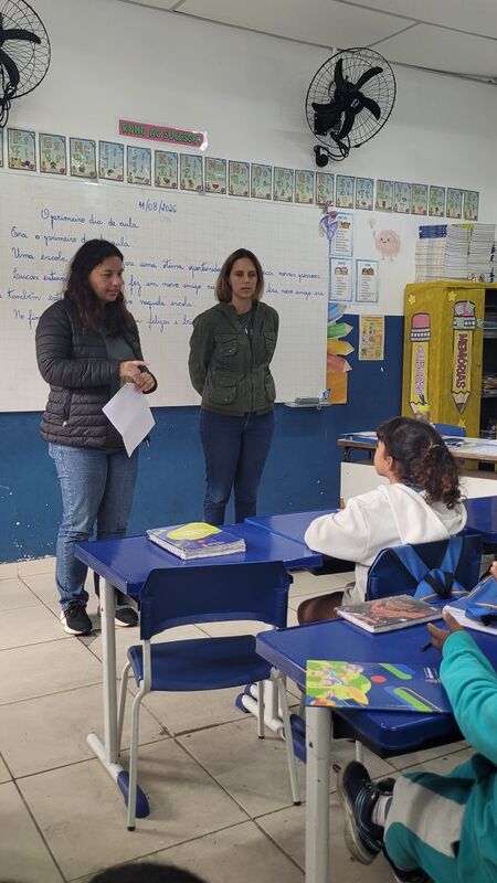 Projeto Meu Ambiente leva educação ambiental a alunos da Escola Municipal Castelinho