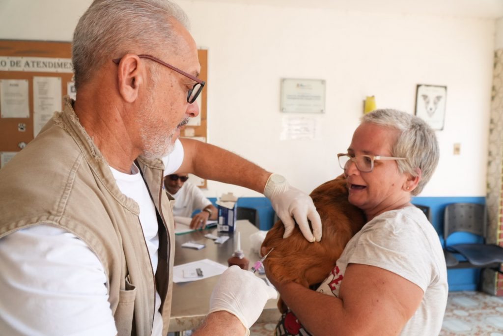 Sábado de vacinação contra raiva animal em São Gonçalo