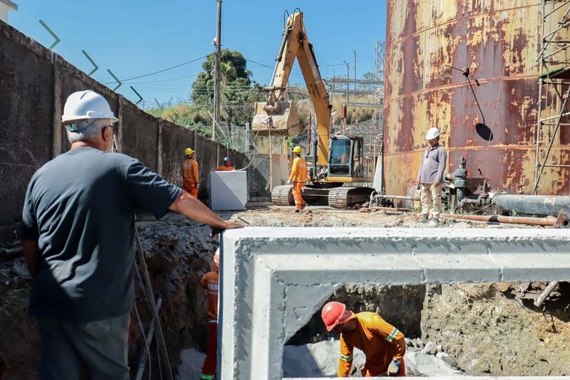 São Gonçalo realiza obras de drenagem nas ruas João Damasceno e Manoel Duarte