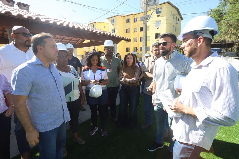 Obras no Conjunto Habitacional Zilda Arns I e II, no Fonseca, passam por vistoria – Prefeitura Municipal de Niterói