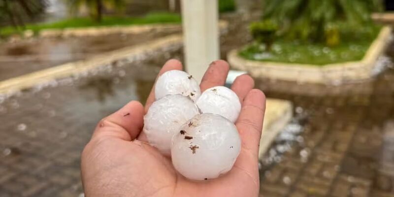 Região Sul tem previsão de chuva e granizo para esta terça-feira