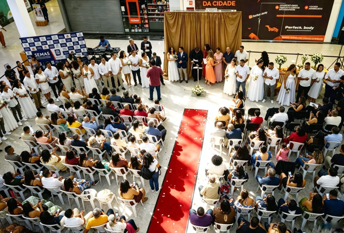 Casamento Comunitário eterniza histórias de casais em Nova Iguaçu