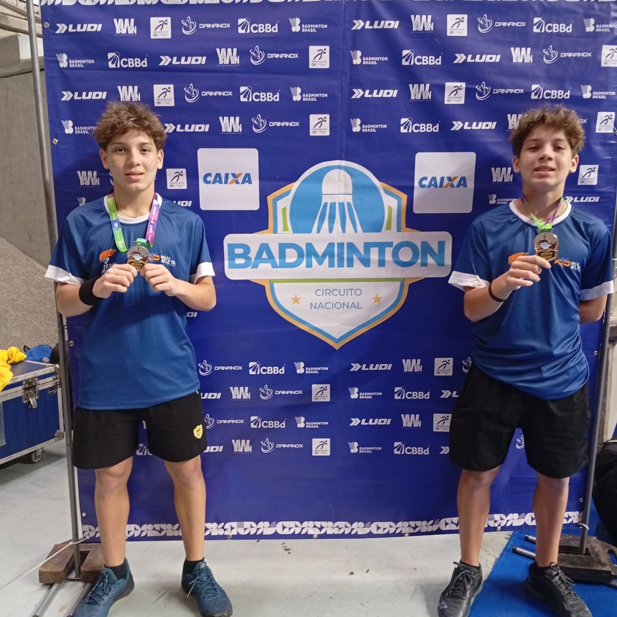 Gêmeos do Caramujo conquistam ouro nacional e garantem vaga no Sul-Americano de Badminton – Prefeitura Municipal de Niterói