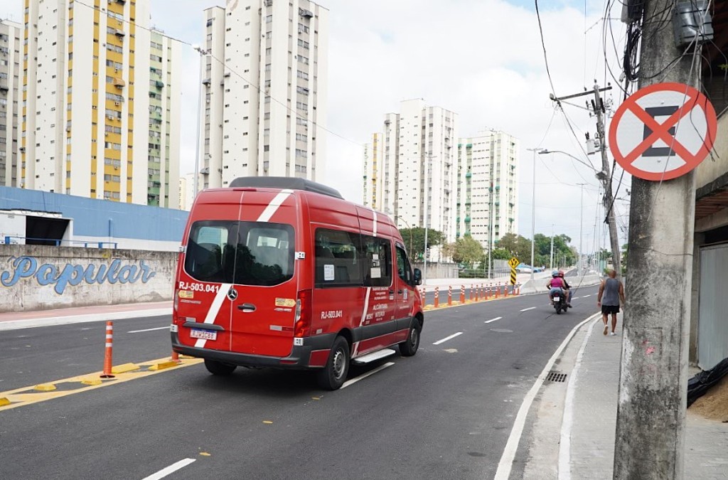 Liberado ao tráfego novo trecho do MUVI que liga Ponte Seca ao Jardim Catarina