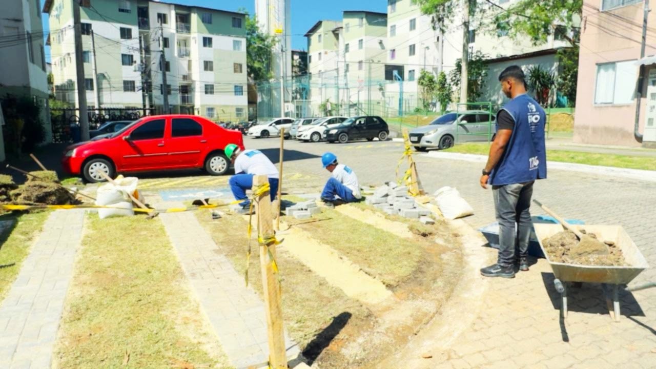 Prefeitura inicia obras de requalificação no Conjunto Habitacional Parque Carioca, em Jacarepaguá - Prefeitura da Cidade do Rio de Janeiro