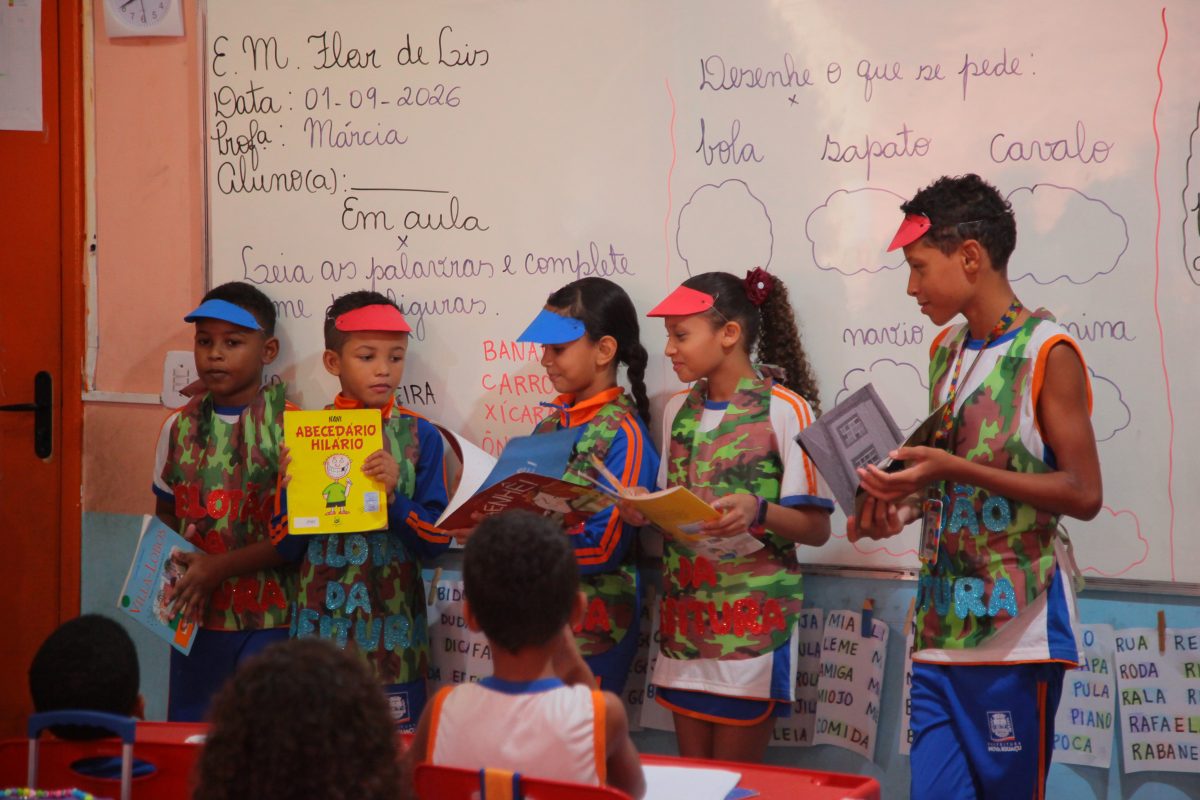 Projetos de leitura transformam aprendizagem de alunos da rede municipal de Nova Iguaçu