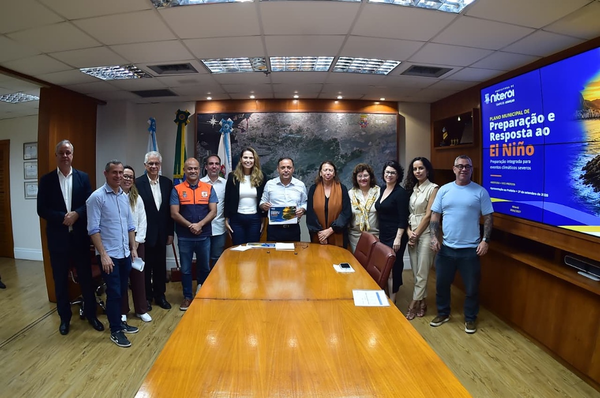 Niterói prepara plano municipal de prevenção e resposta ao El Niño – Prefeitura Municipal de Niterói