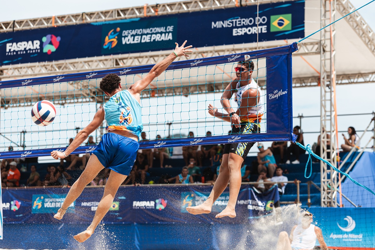 Campeão sul-americano e vice mundial de vôlei de praia, Márcio Gaudie vence Desafio Nacional, em Icaraí – Prefeitura Municipal de Niterói